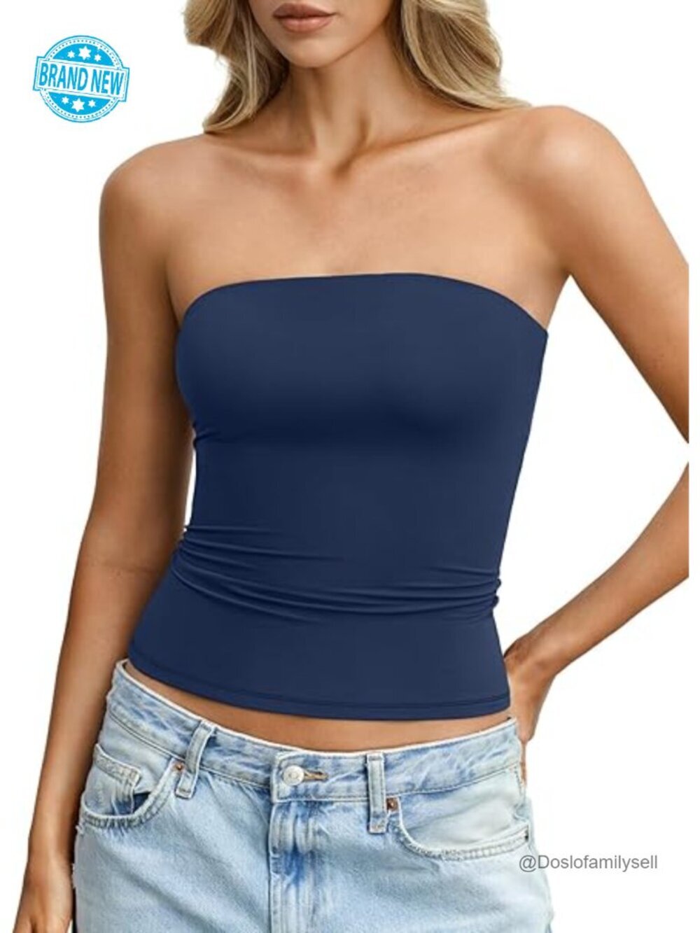 Double Lined Tube Top Strapless Bandeau Y2K Going Out Top